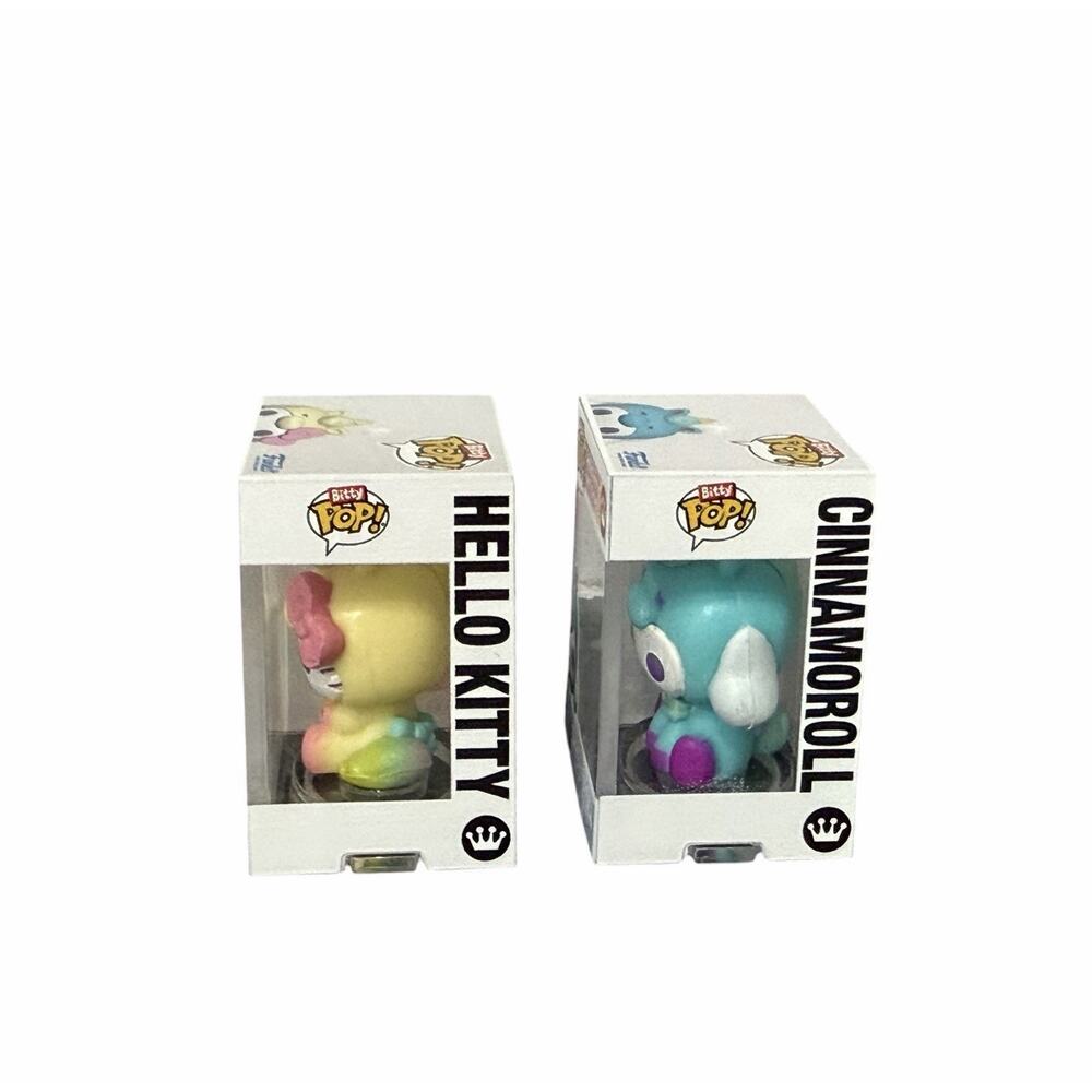 Funko Bitty Pop! Hello Kitty Cinnamoroll 2 Pack Sanrio 0.9” - Picture 7 of 8